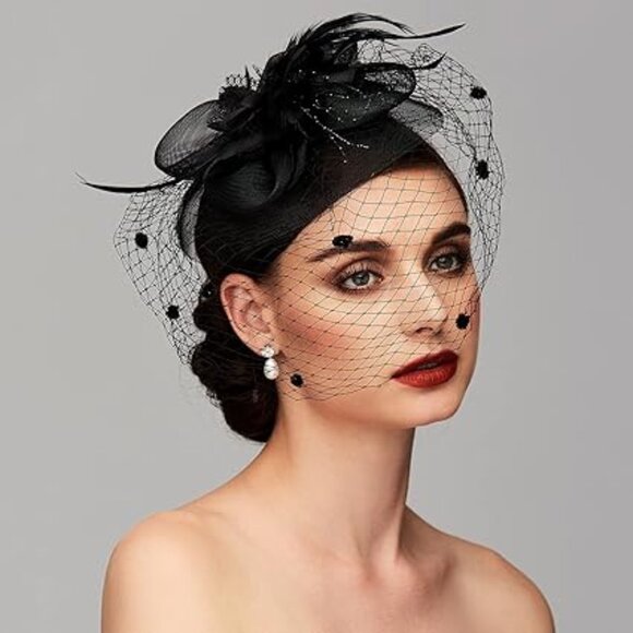 Fascinators Hat Tea Party Hat Mesh